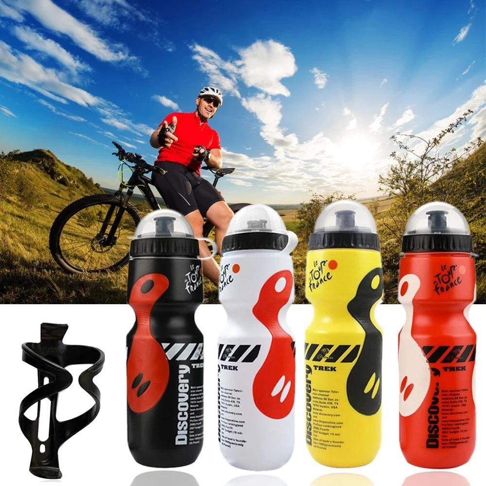 750ml Drink Jug Mountain Bike Bottle Rack Bicycle Kettle with Bottle Holder Bike Water Bottle Holder Bicycle Water Bottle