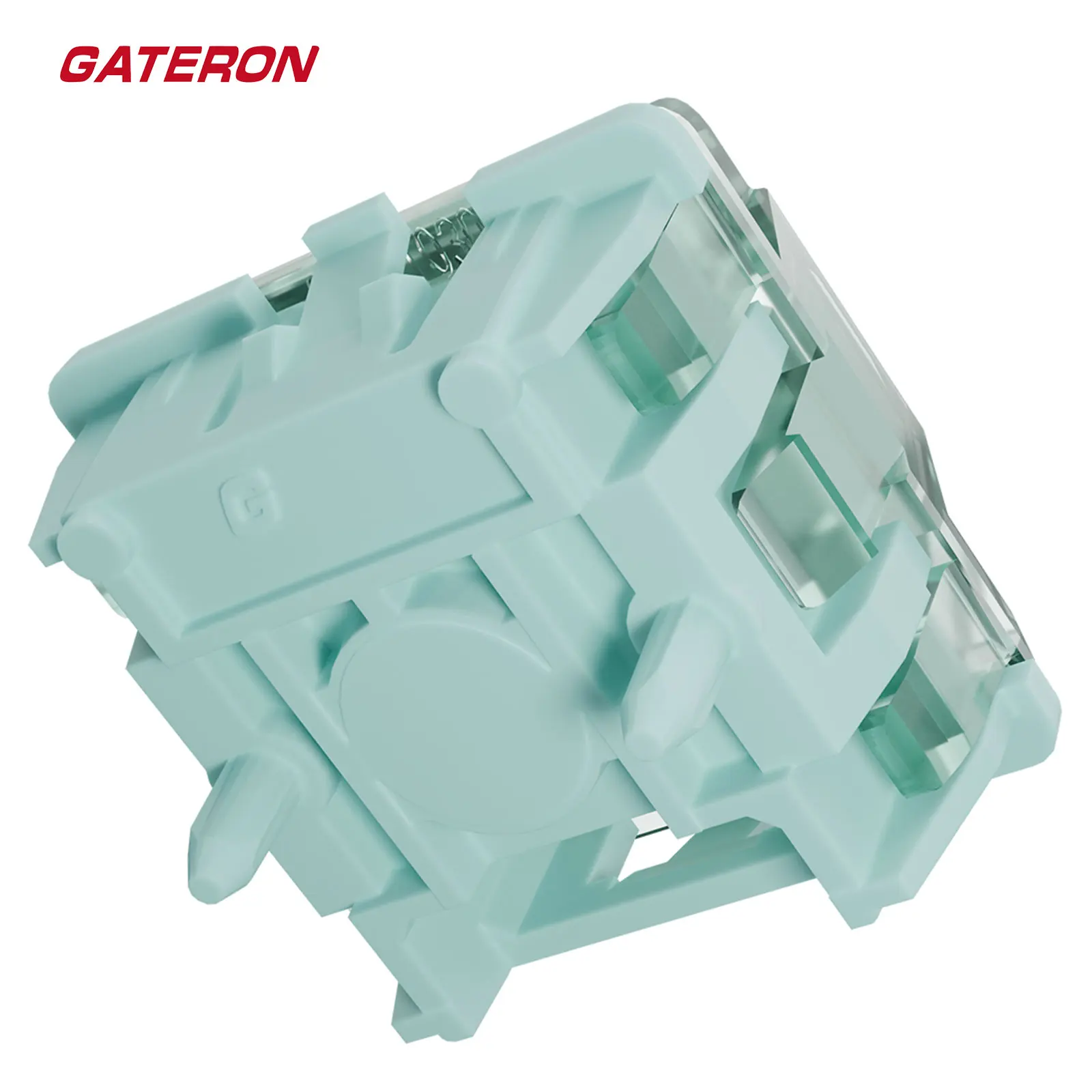 GATERON Magnetic Jade Pro Keyboard Switches, Linear Factory Pre-lubed Freely Setting Pre-Travel 20mm Longer Spring Key Switches