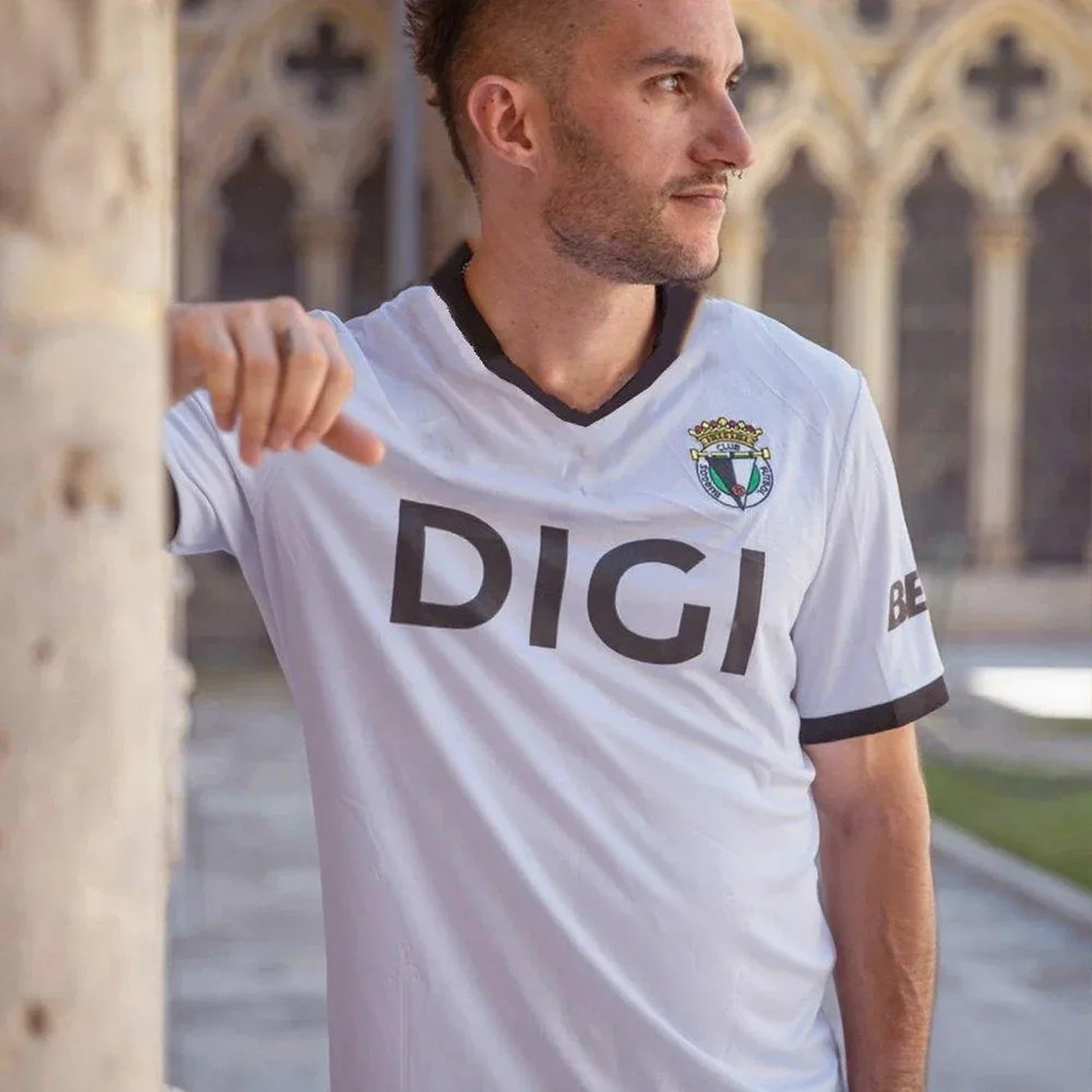 

Summer Paderborn home and away 3D printed jersey men's T-shirt quick-drying breathable sports jersey casual football training