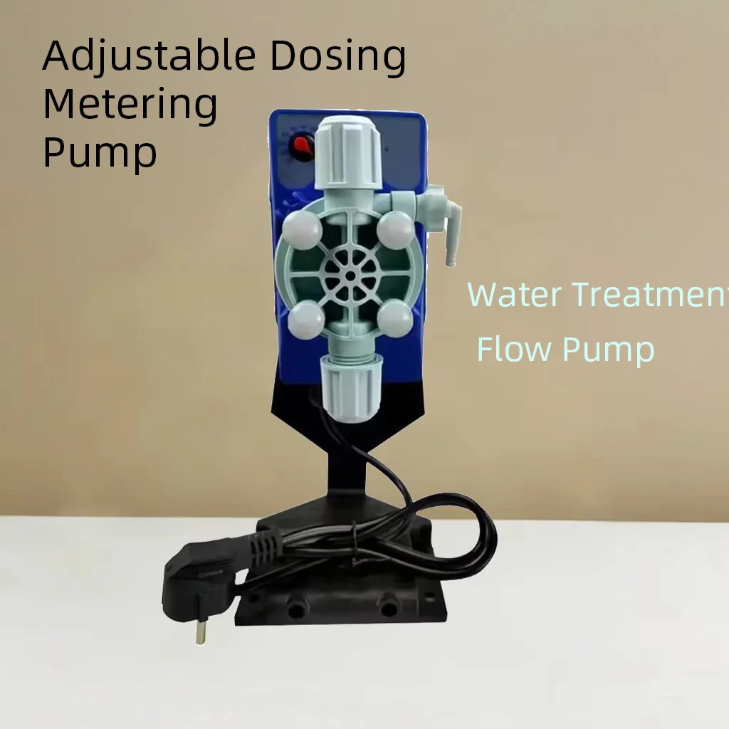 Adjustable Dosing Metering Pump Water Treatment Flow Pump Electromagnetic Drive Metering Pumps Diaphragm Automatic Dosing Pumps