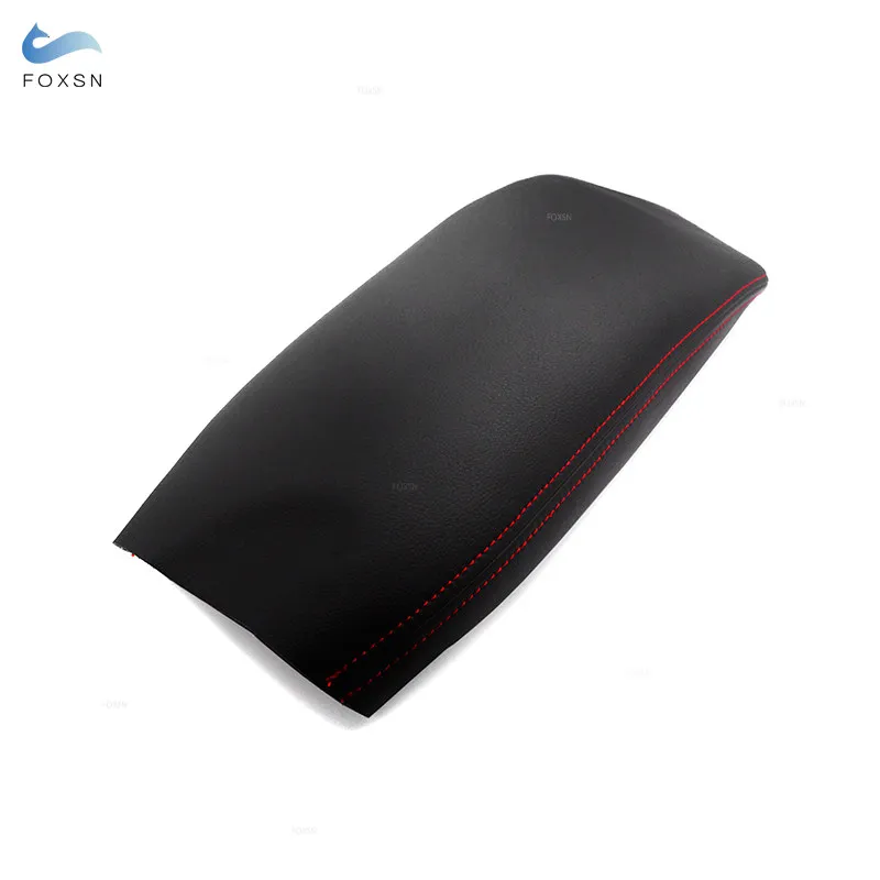 For VW Passat 2010 2011 2012 2013 2014 2015 Car Interior Center Control Armrest Box Cover Microfiber Leather Sticker Trim