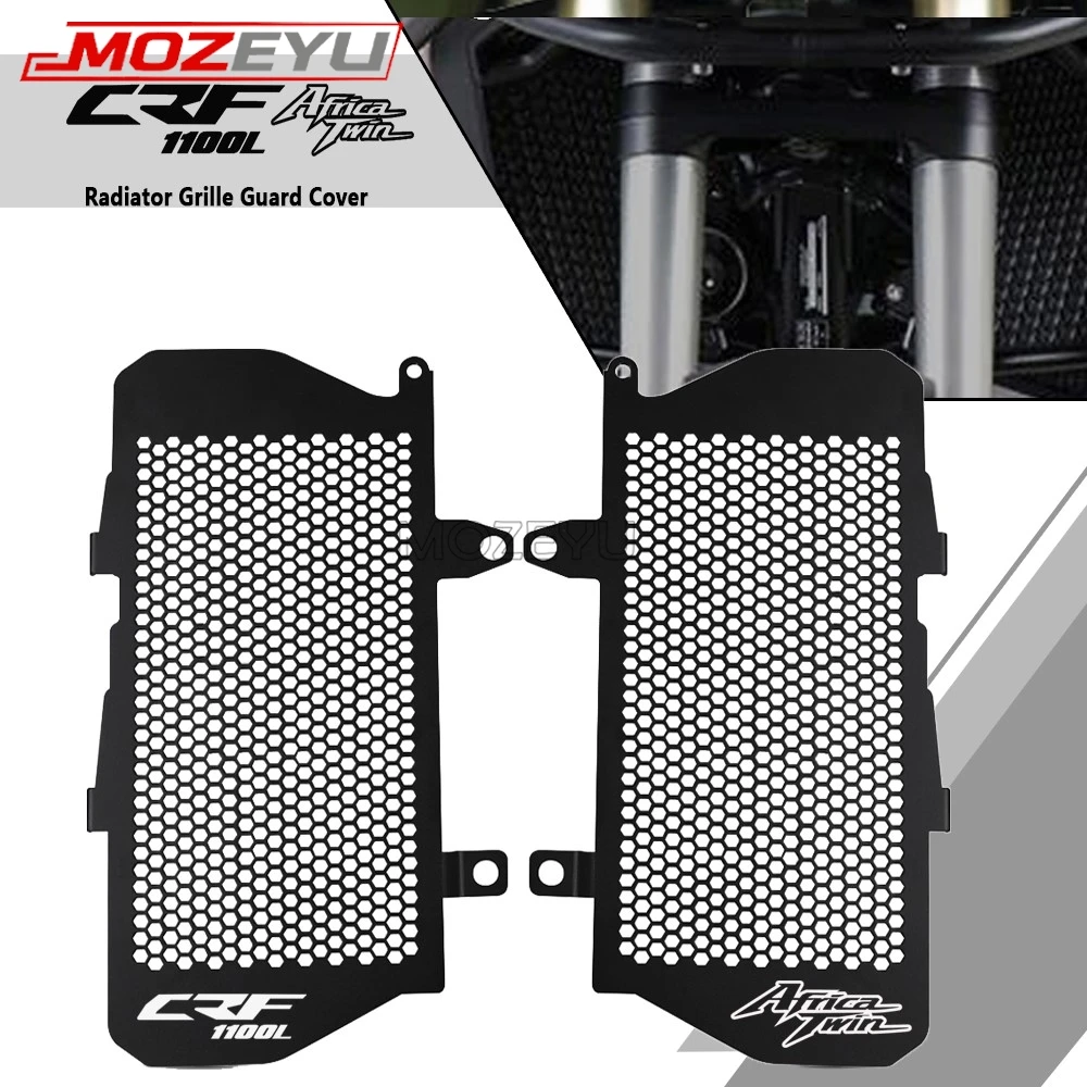

For Honda CRF1100L CRF 1100L 1100 L Africa Twin 2020 2021 2022 2023 Motorcycle Radiator Grille Oil Cooler Guard Protector Cover
