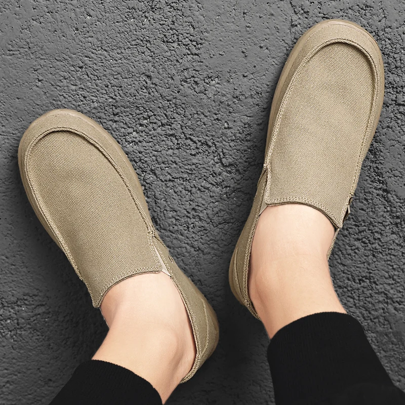 

Модные мужские кроссовки, парусиновая повседневная обувь Tenis Masculino, дышащая мужская прогулочная обувь для вождения, удобные уличные мужские туфли на плоской подошве