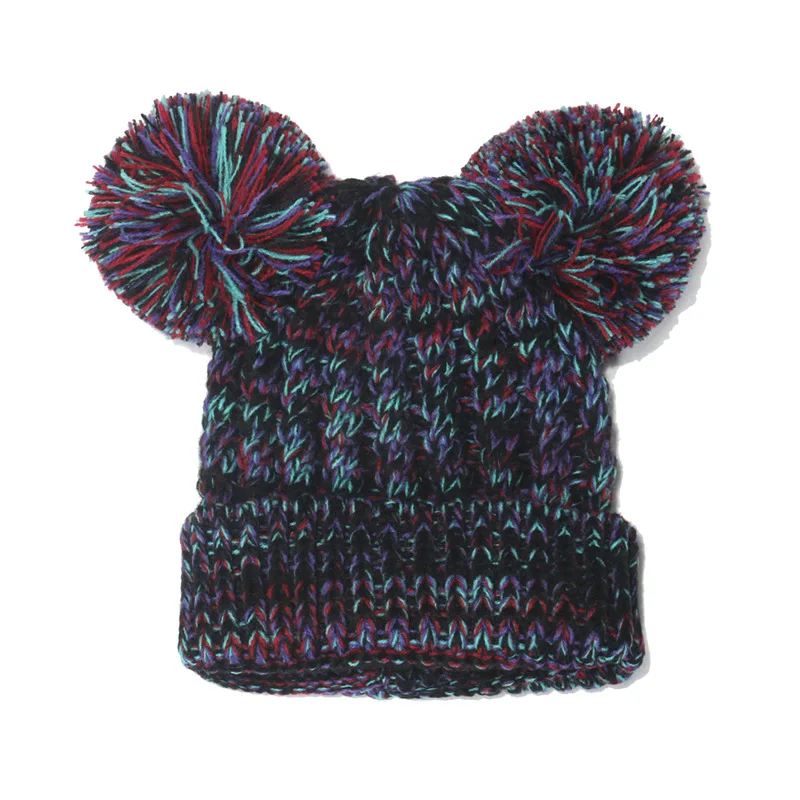 Gorro de punto para niños y niñas de 2, 3, 4, 5, 6 y 7 años, gorro suave y cálido para invierno, protección auditiva para esquí y nieve