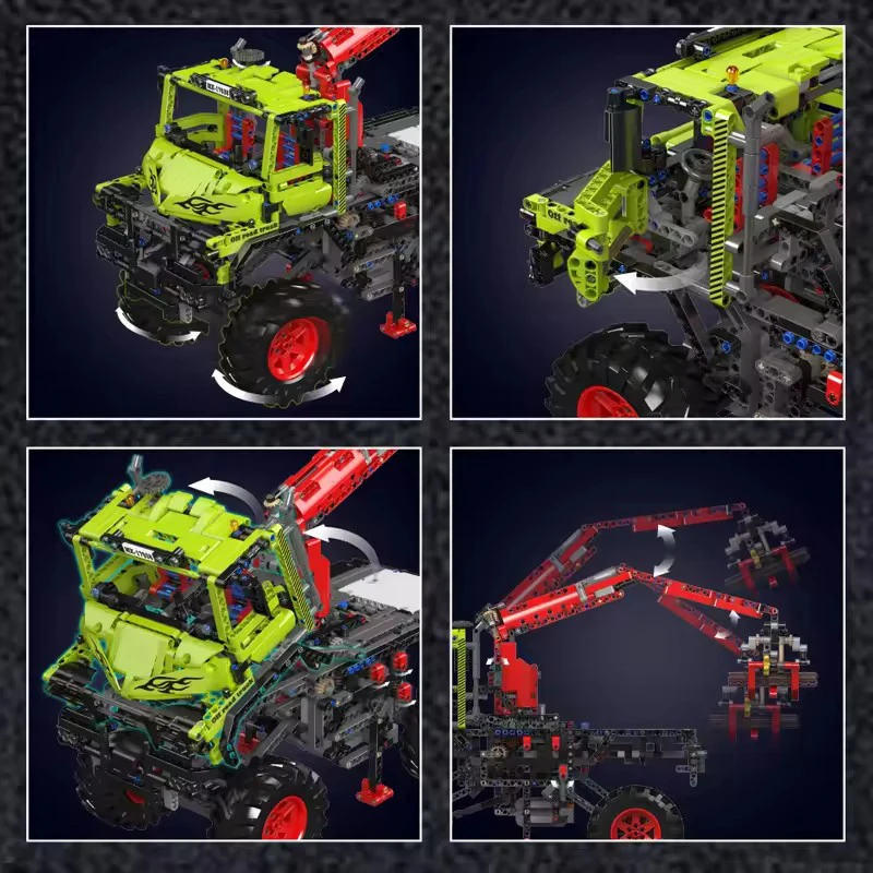 

Striking Mould King 17038 High Tech Truck DIY Toys All-Terrain Truck Building Blocks Puzzle Enginerring Car Kids Christmas Gifts