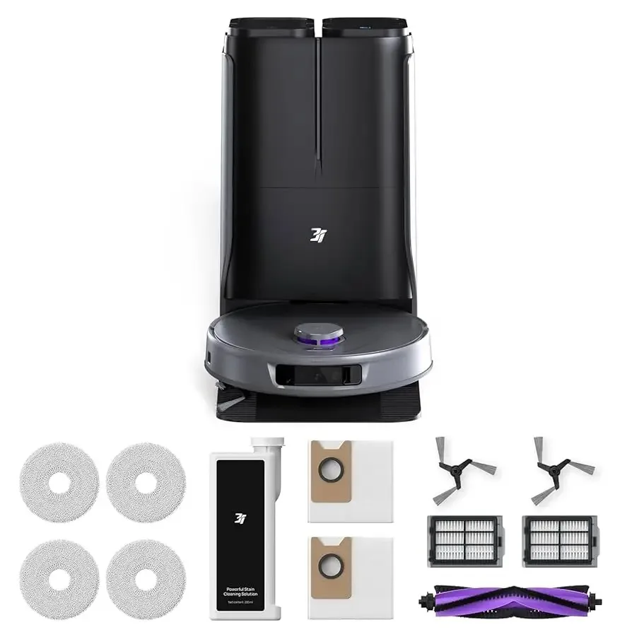 

BRAND NEW 3i P10 Ultra Robot Vacuum and Mop Combo, Extendable Pad for Edge & Corner Mopping, 18000 Pa Suction Deep Clean