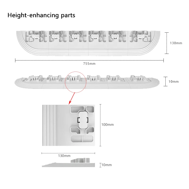 Door Threshold Strip Universal Floor Sweeping Robot Vacuum Cleaner Home Accesories Replacement Spare Parts