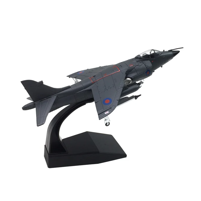 Масштабная модель самолета 1:72, британский морской жарьер, лепугий истребитель, литой металлический самолет для коллекции, игрушечный орнамент для мальчиков