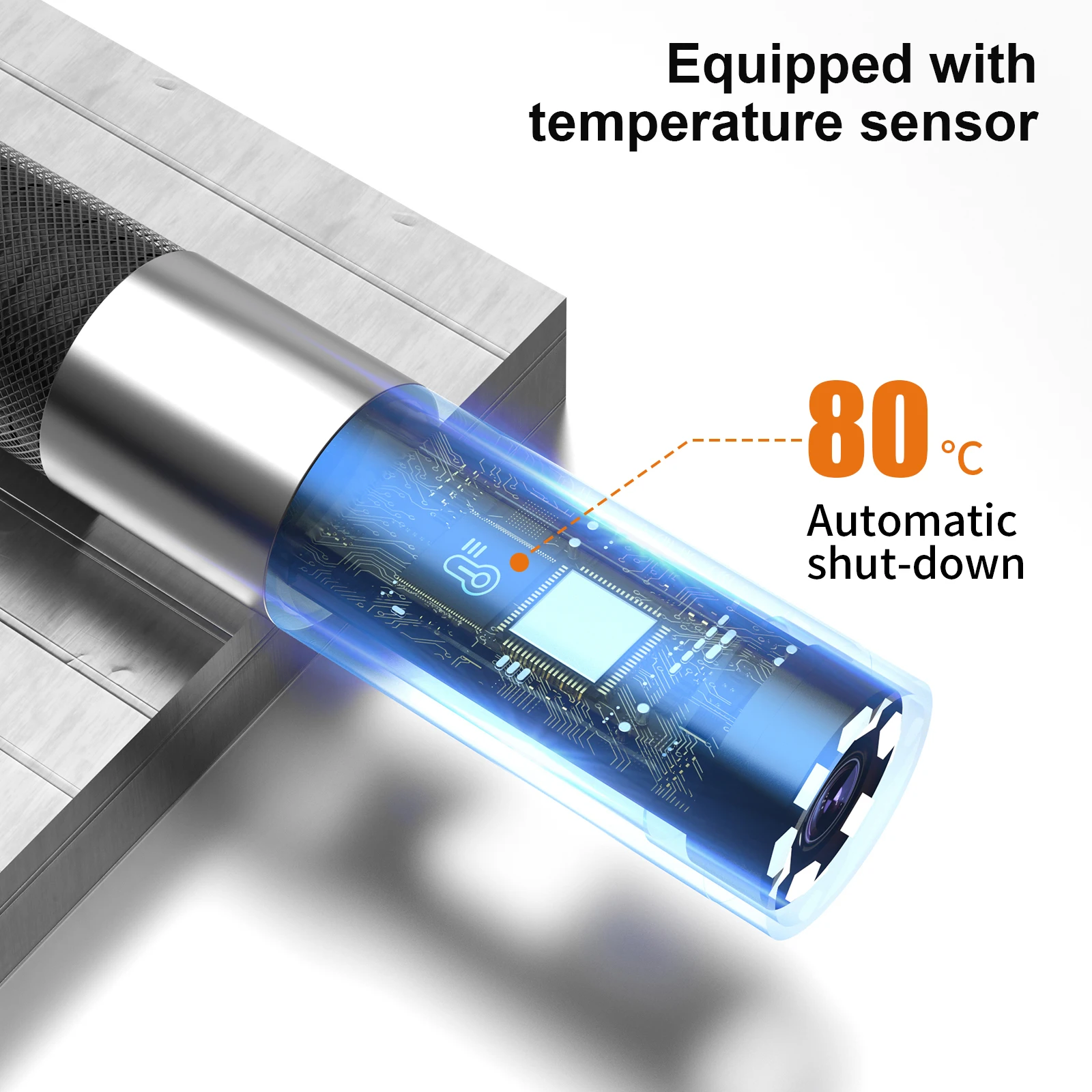 360 ° rotating dual-lens endoscope, 3.9MM 5-inch IPS endoscope inspection camera, automotive mechanical industrial endoscope