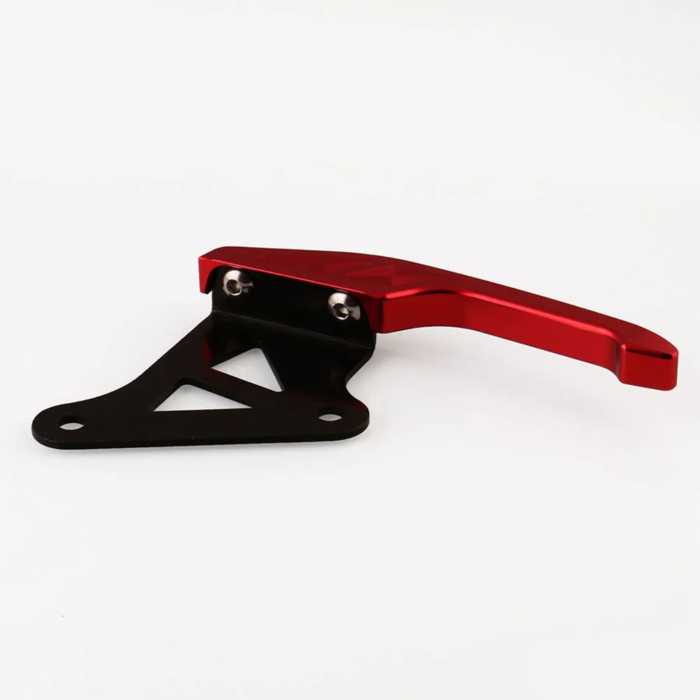

1 Pair Back Aluminum Handle Seat Handle Red Aluminum Grab Bar Rear Seat Oxidation Resistant Rustproof Easy Install