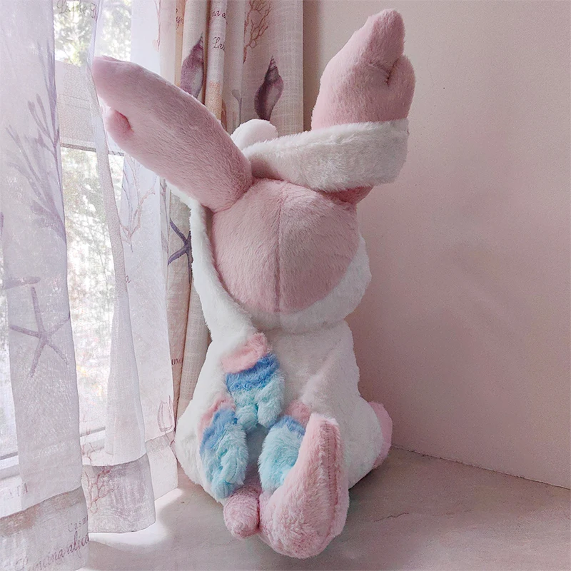 65cm Sylveon Pokemon Plush Toys Cute Stuffed Doll Huge Cartoon Pokémon Plushie Anime Eevee Pillow Xmas Birthday Gift for Kids