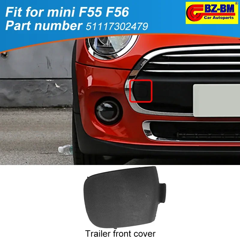 

Front Rear Bumper Trailer Tow Eye Hook Cap Cover For bmw Mini F55 F56 51117302479 figure 51119450694 51119450684 51117337796