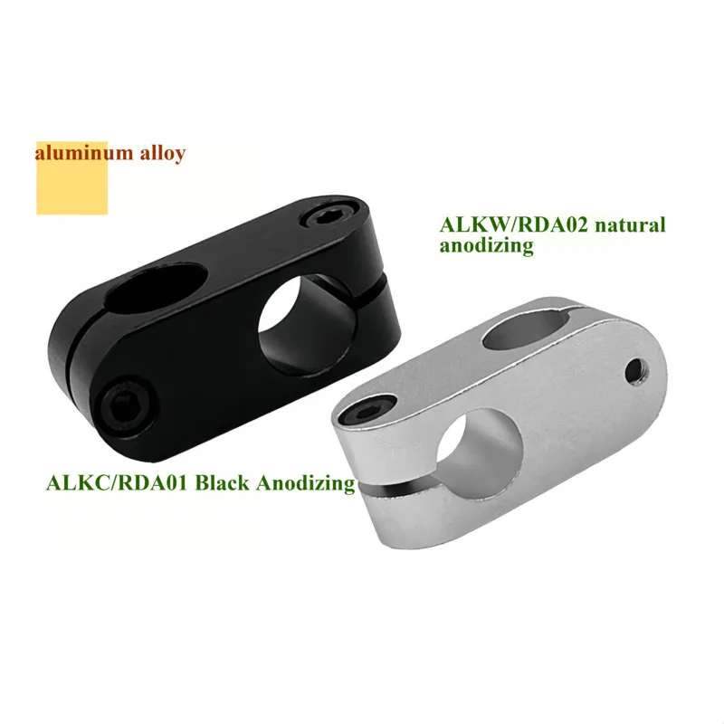 

1pcs Ultra Simple Type Pillar ALKC Cross Clamp RDA01 Optical Axis Fixing Block ALKW Bracket Connector RDA02