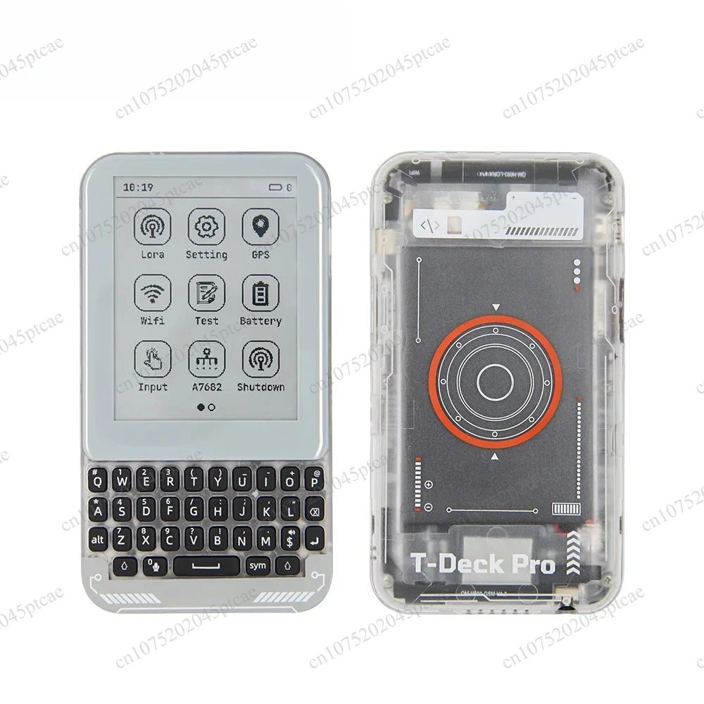 4G/PCM5102A/LoRa/GPS E-Paper Touchscreen QWIIC Interface IoT Communication Device LILYGO® T-Deck Pro ESP32-S3 Development Board