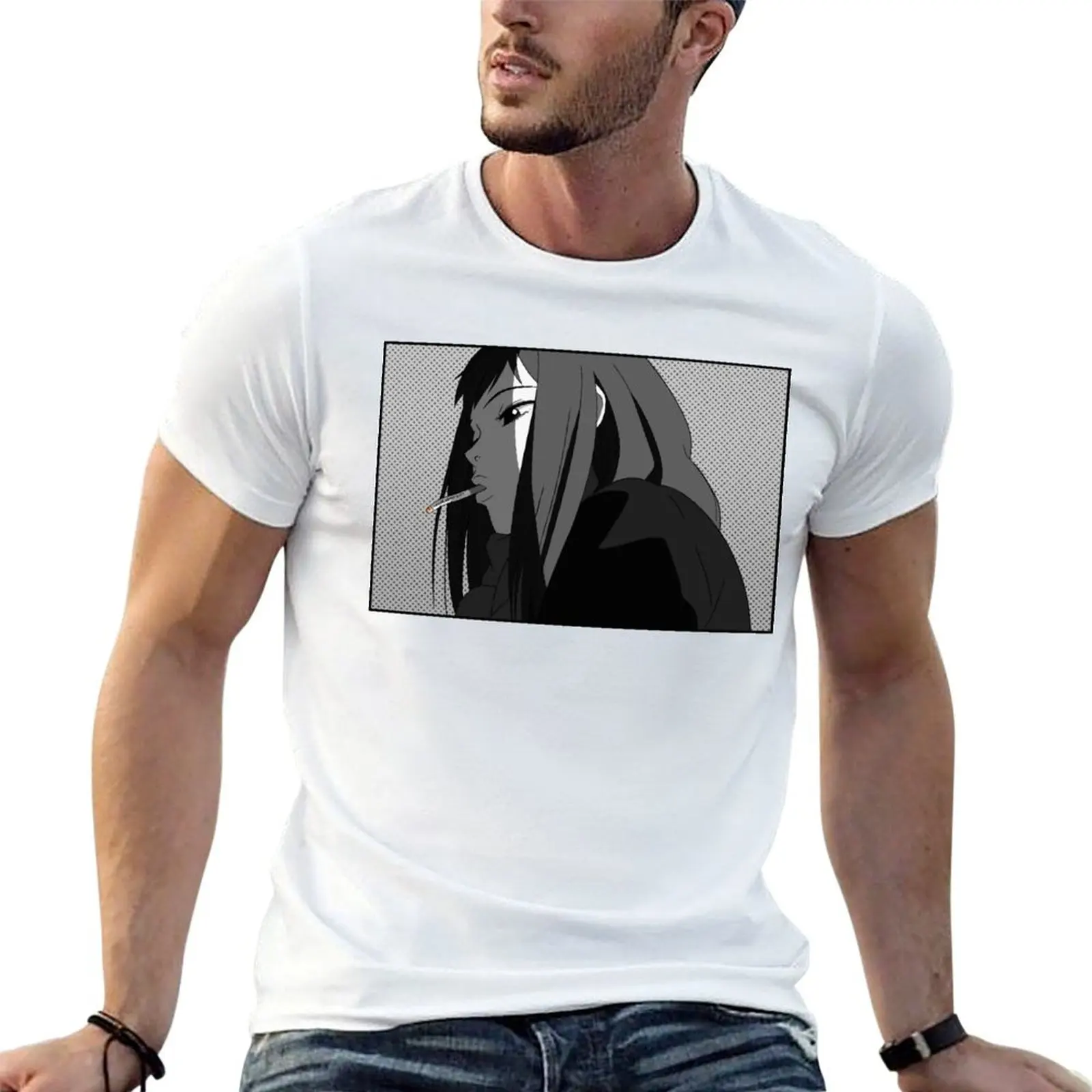 

shirts - cotton for Mamimi t funny man t shirts cotton FLCL T-Shirt