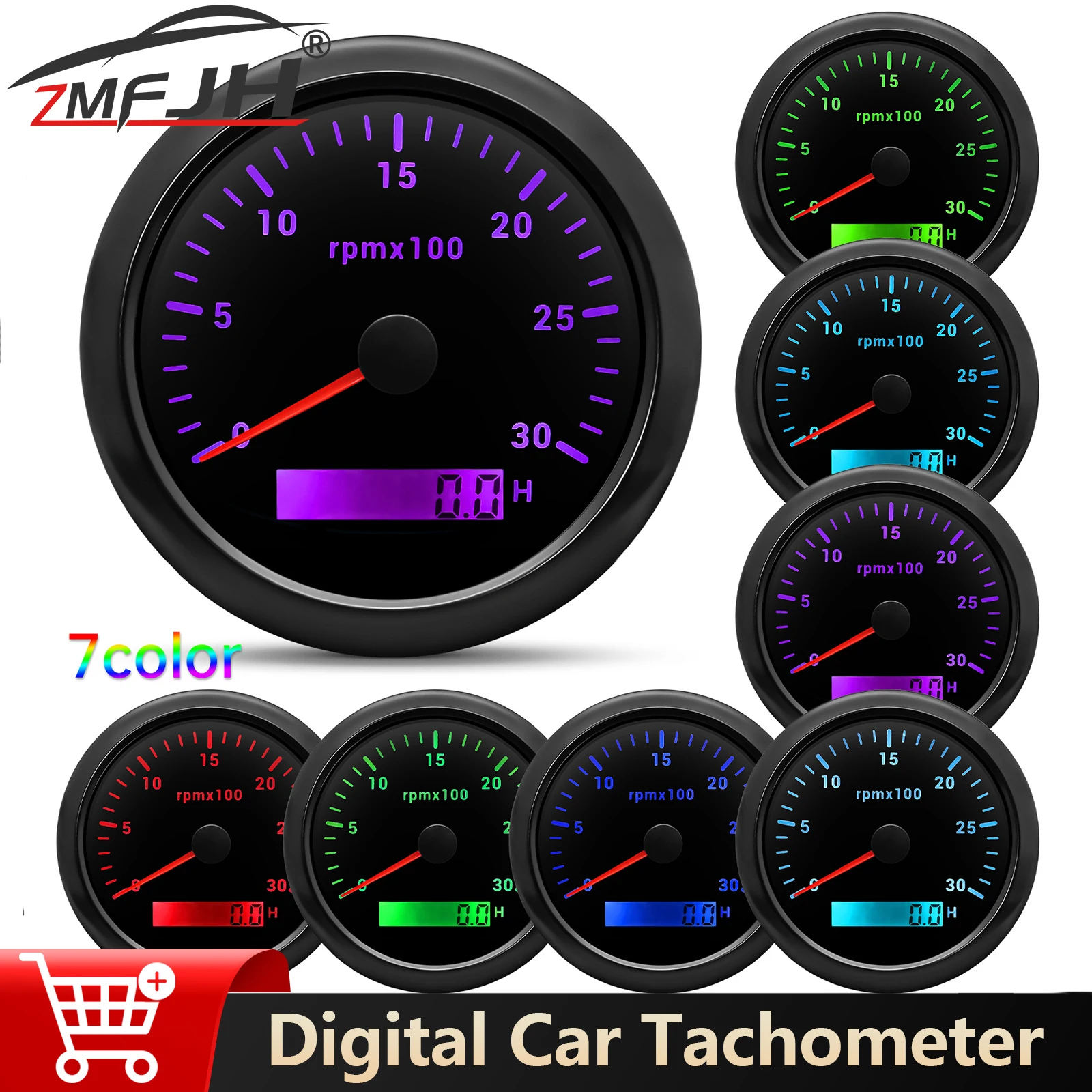 85Mm Digital Tachom…