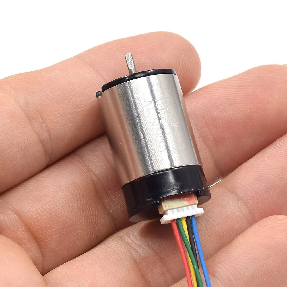 B1625 16mm Hollow Cup Brushless Motor DC5-12V 8300-20300RPM, Silent High Torque BLDC Motor with Built-in Driver Board