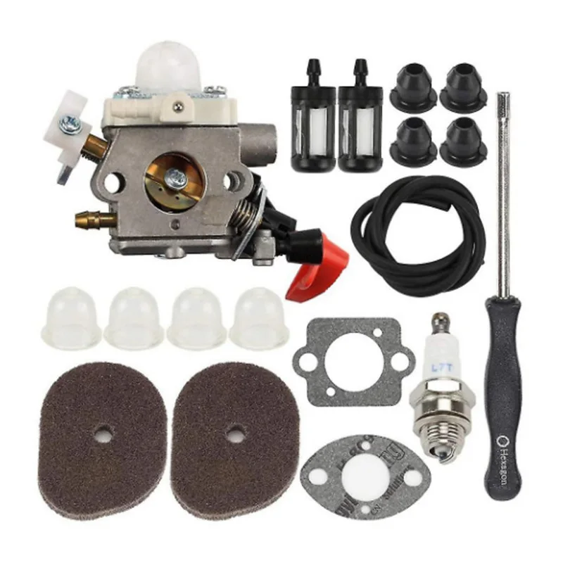 

Карбюратор Zama C1M-S267A для триммеров Stihl FS40, FS50, FS50C, FS56, FS70C, FC56, запасные части