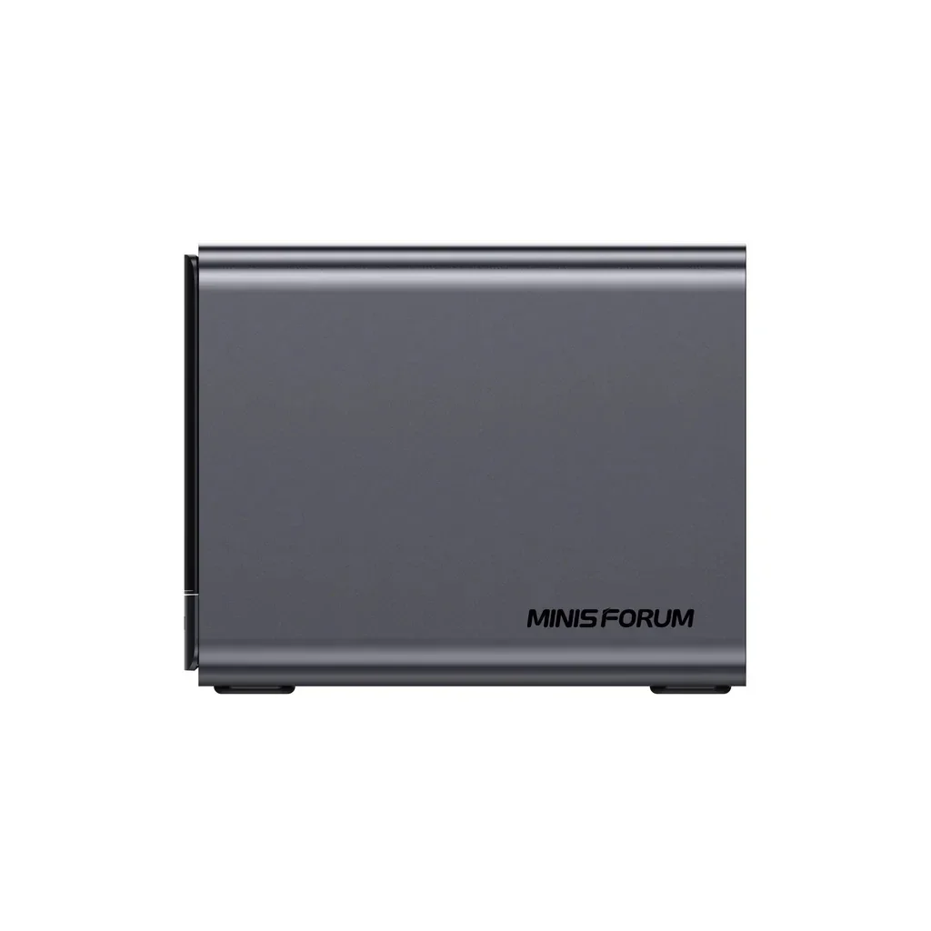 MINISFORUM 5-Bay HDD + 3-Bay SSD NAS Mini PC AMD Ryzen AI 9 HX PRO 370 DDR5 ECC OCuLink كمبيوتر 2xUSB4 10G + 5G 2xLANs خادم منزلي #6