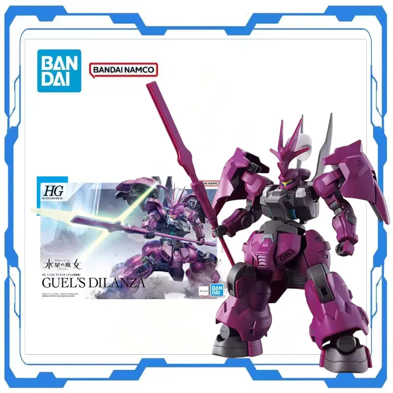 

Bandai Assembly Model Genuine Gundam HG GUEL’S DILANZA Kits Action Figure Toys Gift for Kids Kit Decoration Desktop Anime Toys