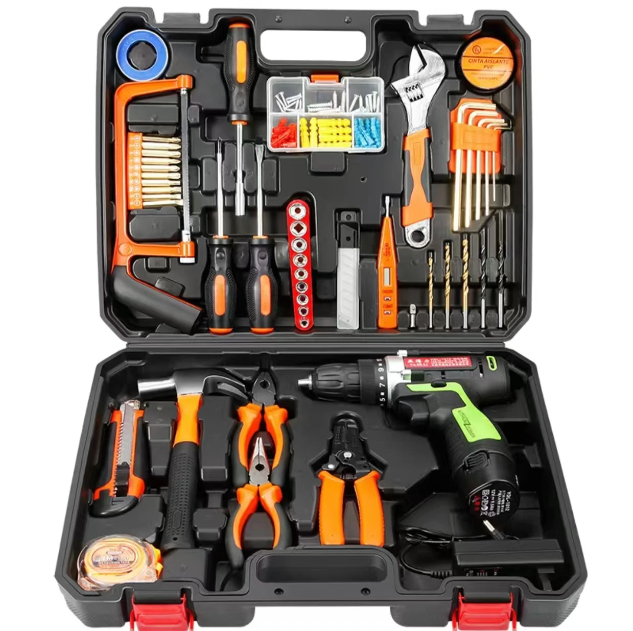 

Household Bicycle Screwdriver Hammer Wrench Combination Pliers Repairing Hand Tools Set Repair Tools Kits Set