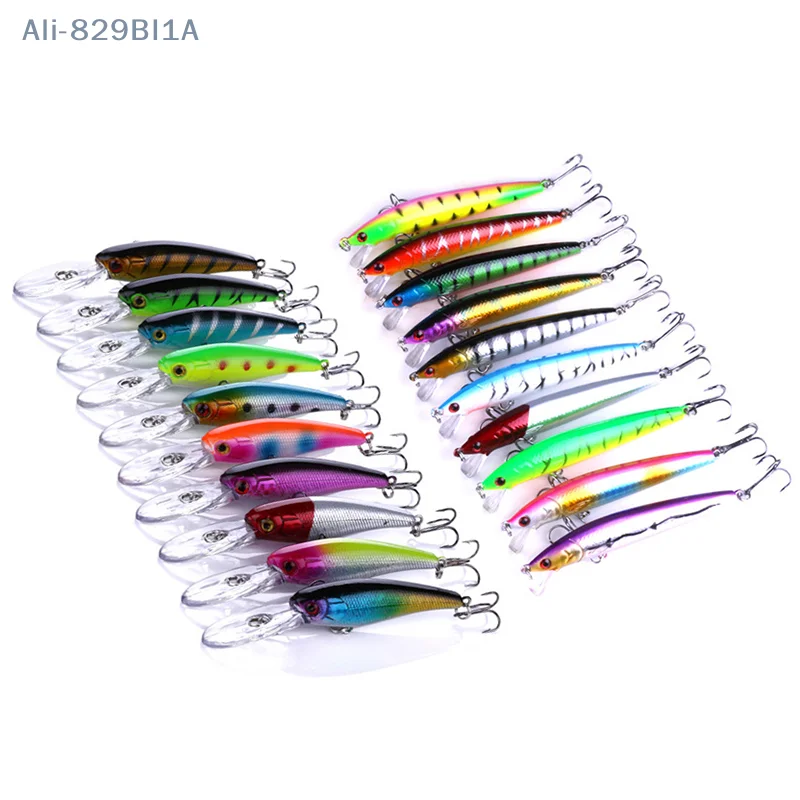 

20 шт., искусственные приманки для рыбалки