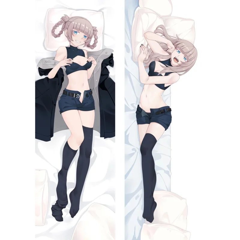 Japan Anime Dakimakura Yofukashi No Uta Nanakusa Nazuna Hugging Body Pillow Cover Case Peach Skin Pillowcases Home Bedding