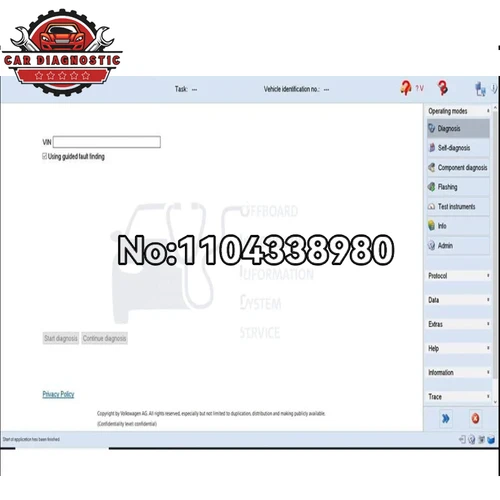 Imagen 2 del producto Software GEKO ODIS 2024 para líneas de descarga S.eat Descarga remota ODIS 24.3.1 CNP_nuevo programador Para software de automóvil O-DIS