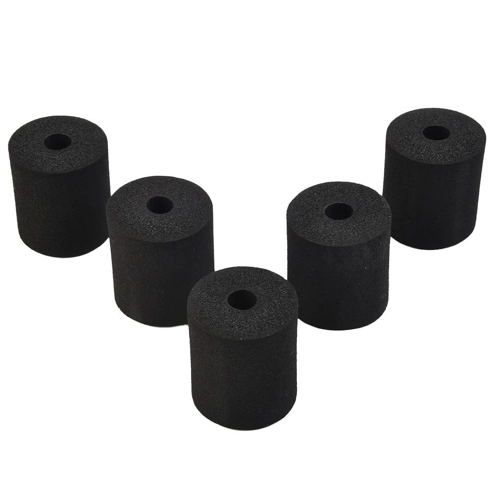 Professional Sponge Roller Wheel Set for Glue Applicators Includes 5 Replacement Rollers for Commercial and Industrial Use