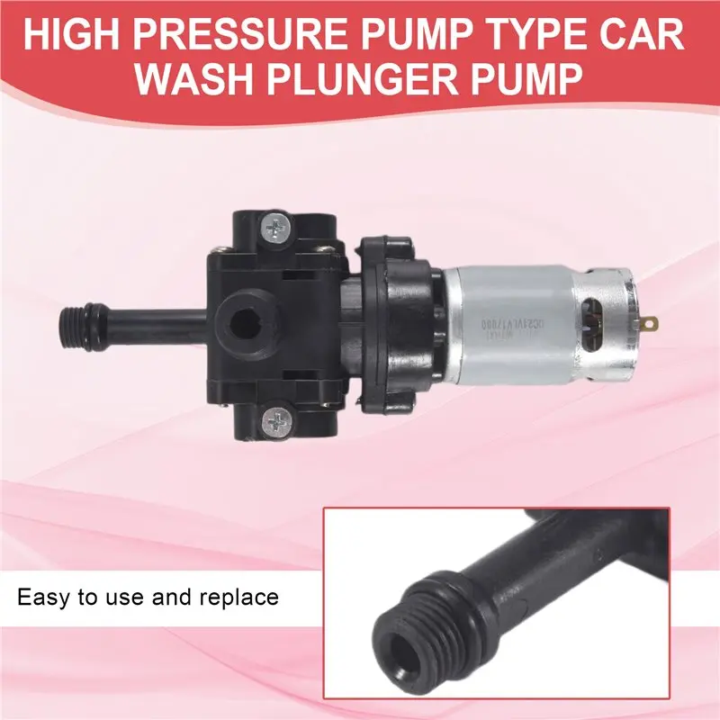 N84R High Pressure Pump Pump Car Washer Motor Atomizing Pump Car Washer Motor Cleaner Pump 21V Electric Car Washer Cleaner Pump