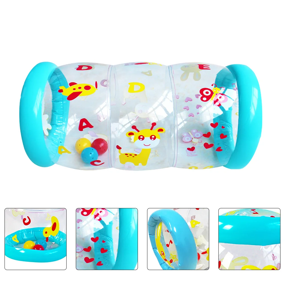 Inflatable Roller Toy Children's Rollers Baby Crawling Fitness Toys Pvc Colorful Childrens