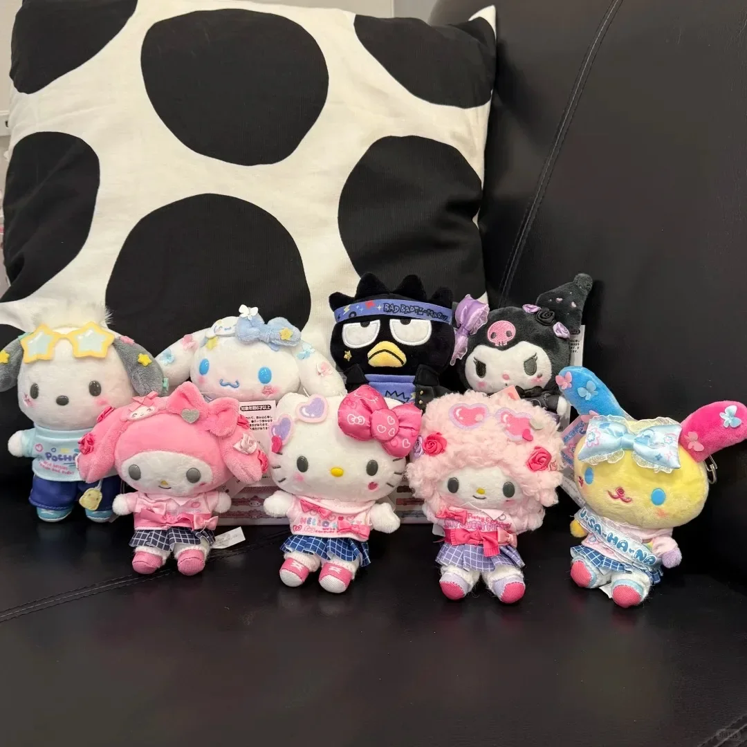 

Sparkle School Series 2, маленькие звезды-близнецы, плюшевая кукла Hello Kitty My Melody, милый брелок с персонажем, сумка, подвеска, подарок для коллекционеров