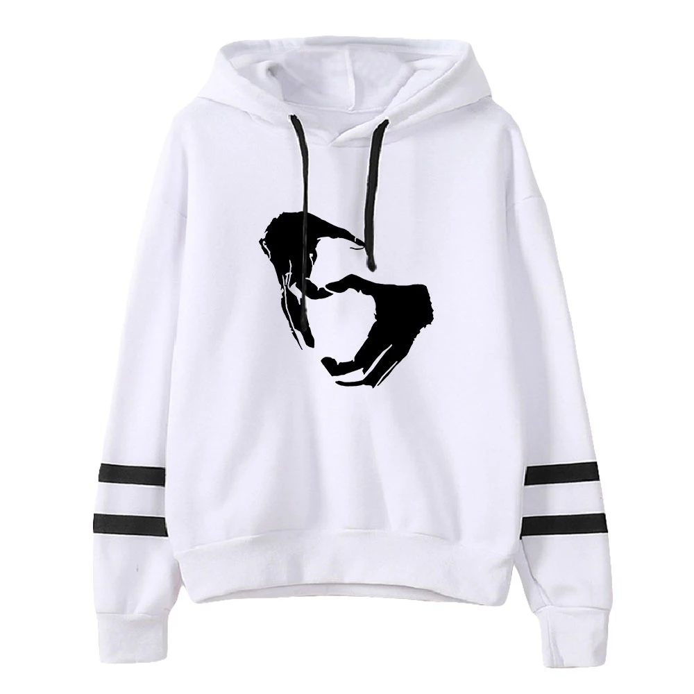 Santa Fe Klan Merch Unisex sin bolsillo barras paralelas manga sudaderas hombres mujeres Sudadera con capucha estilo Casual ropa de Hip Hop