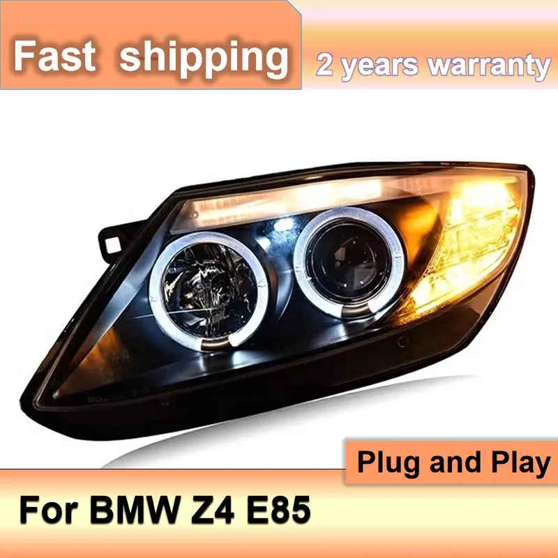 

Car Accessories for BMW Z4 E85 Head Lights 2003-2008 Z4 Headlight DRL Turn Signal Low High Beam Projector Lens