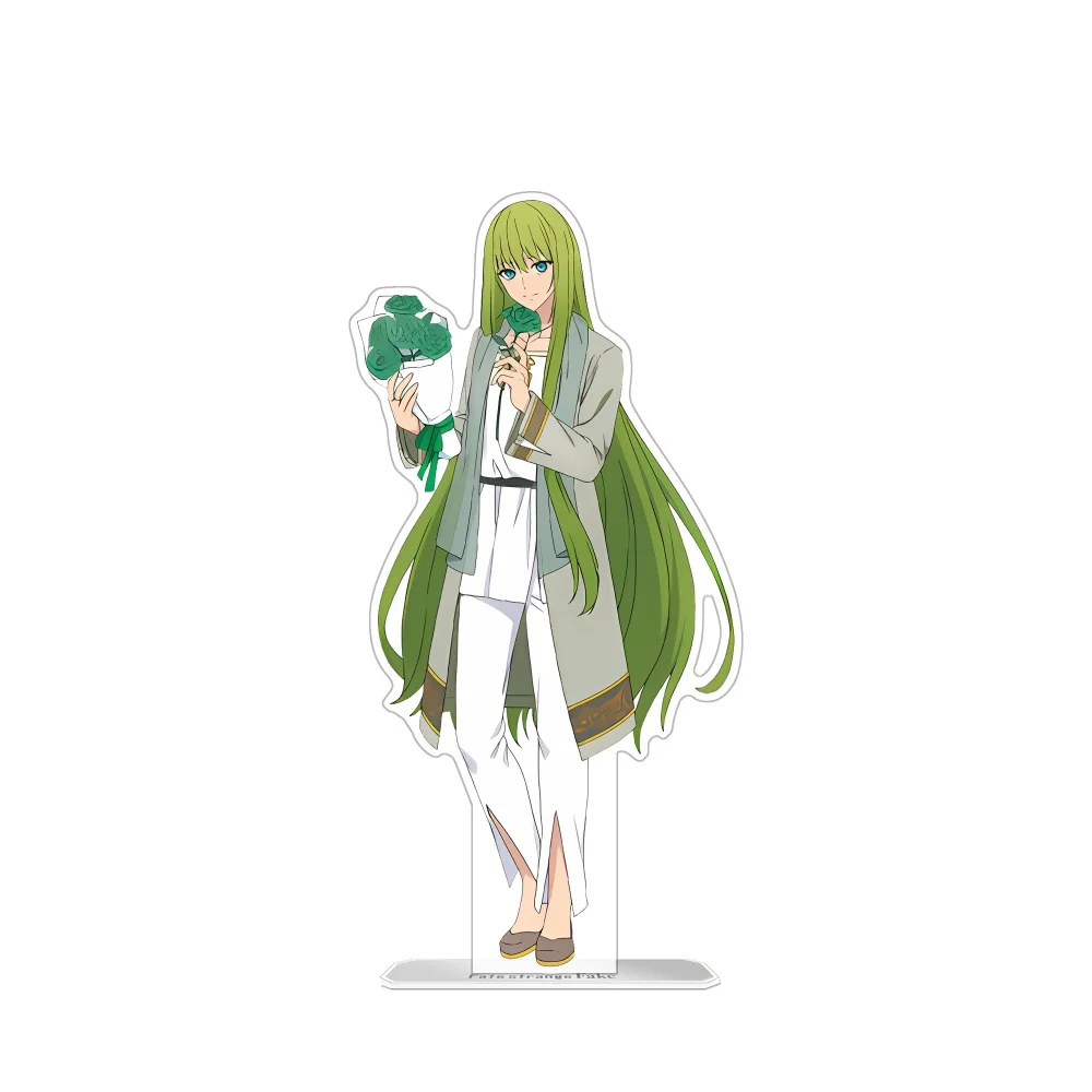 Anime Fate Strange Fake Acrylic Stand Keychain Gilgamesh Enkidu