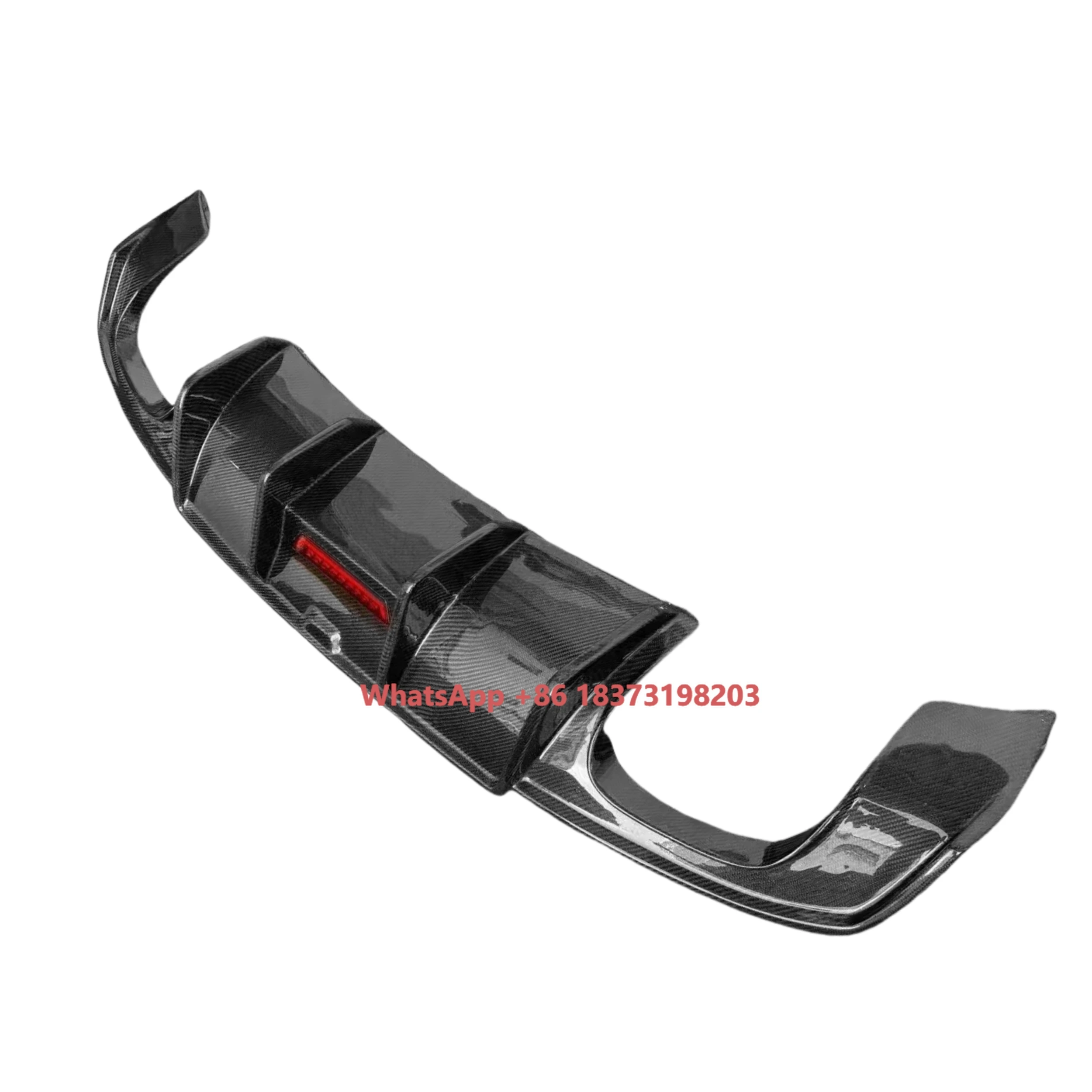 

Автомобильный бампер из углеродного волокна, задний обвес, диффузор, спойлер для A3 S3 2017-2020, спортивная версия, седан