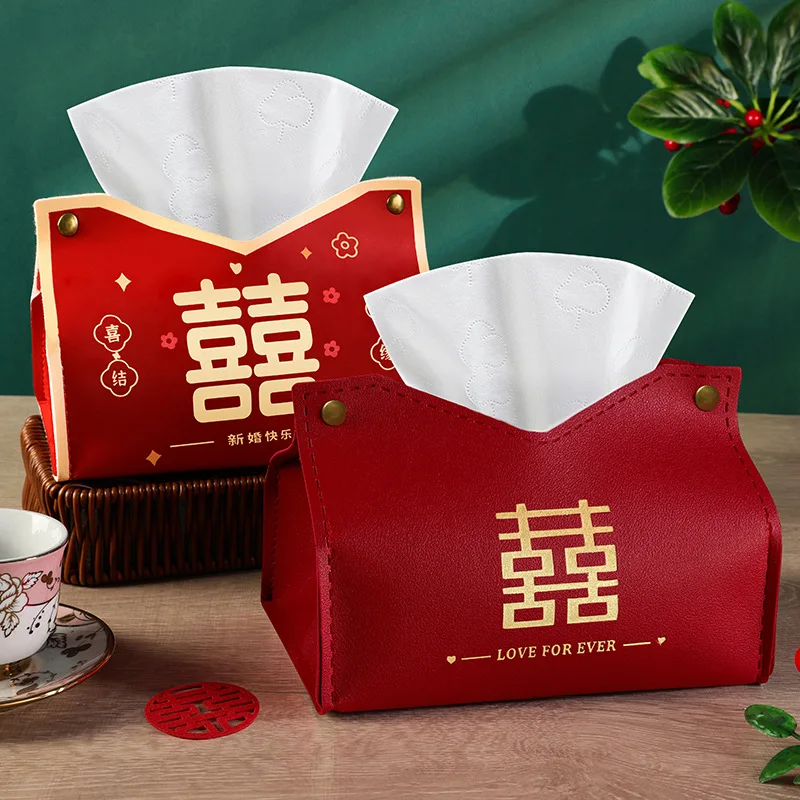 

Tissue Box Decorations for Weddings and Engagements Leather Tissue Box Covers Tissue Box Covers for Wedding Rooms Supplies