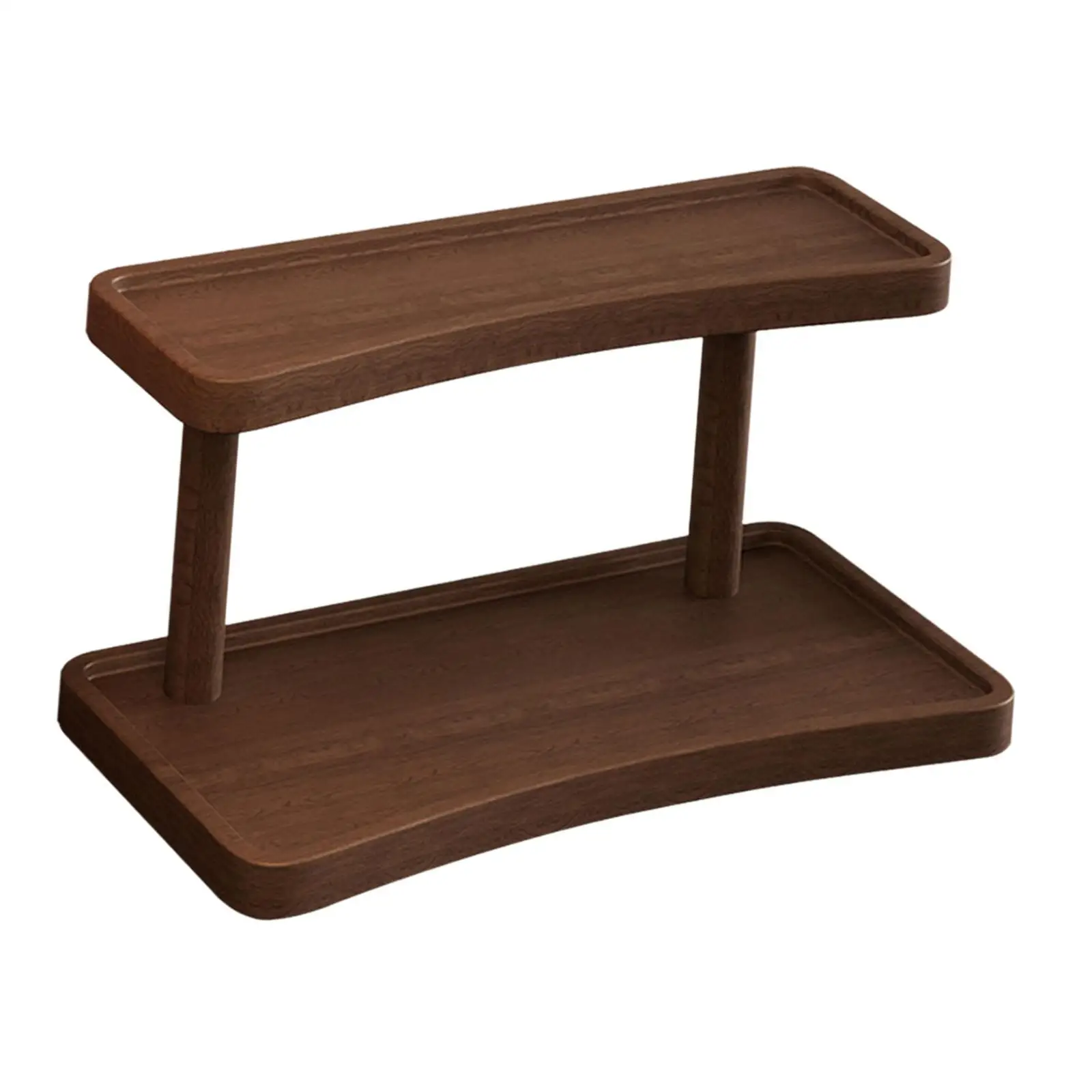 Wooden Riser for Collectibles And Jewelry Storage with Layers