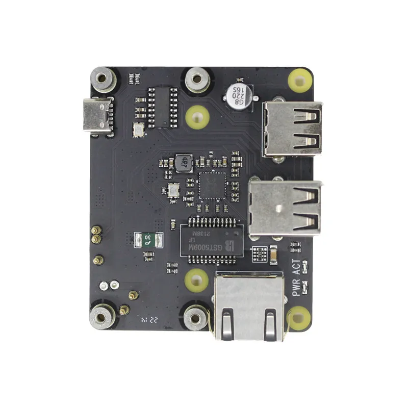 Raspberry Pi Zero 2W Gigabit Ethernet Expansion Board X303 USB HUB Hub Adapter Board RJ45