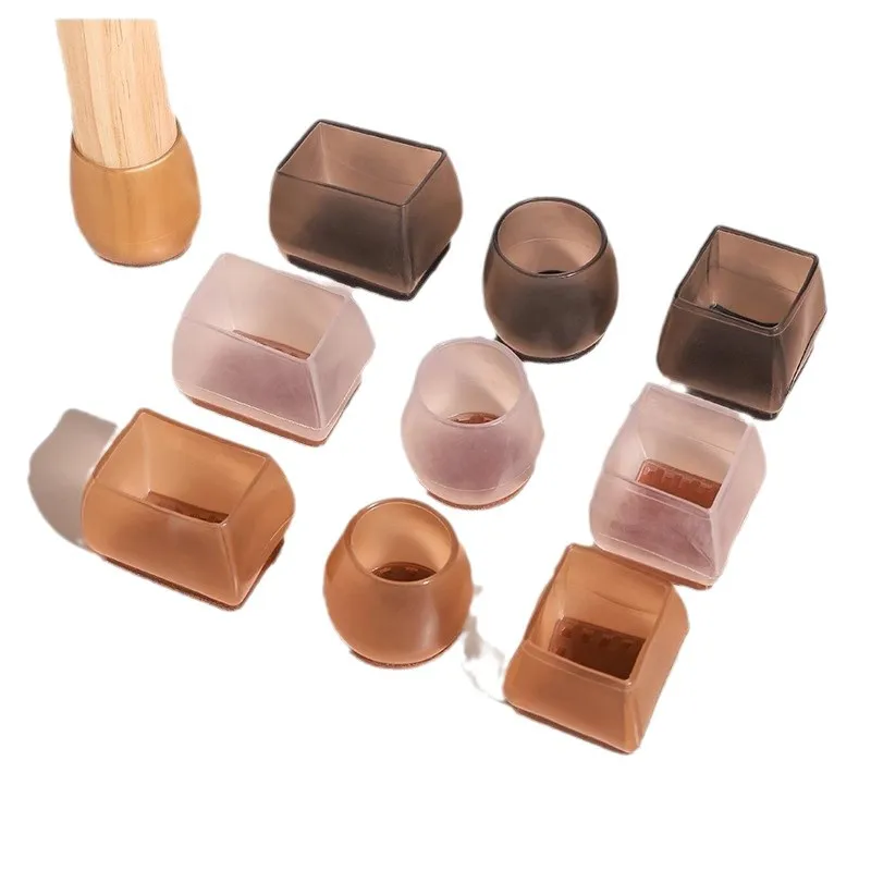 8-32Pcs Silicone Protective Cover Table Chair Leg Guards Pads Floor Protectors Furniture Foot Covers Anti Slip&Noise Reduction