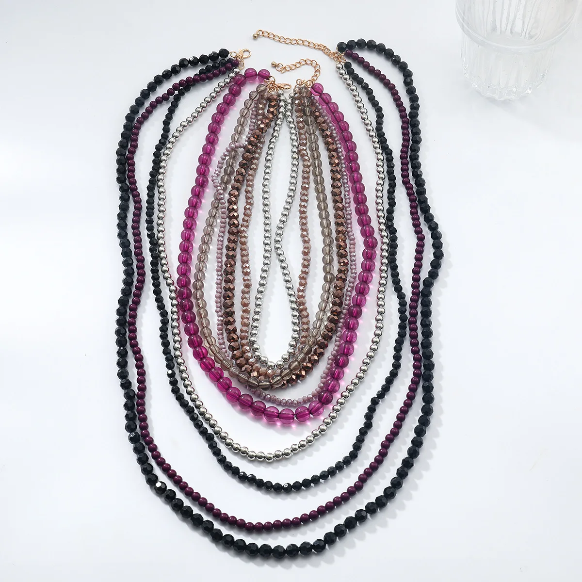 

2025 New ZAA Boho Multilayer Handmade Tassels Choker Necklace for Women Holiday Party Jewelry Gifts