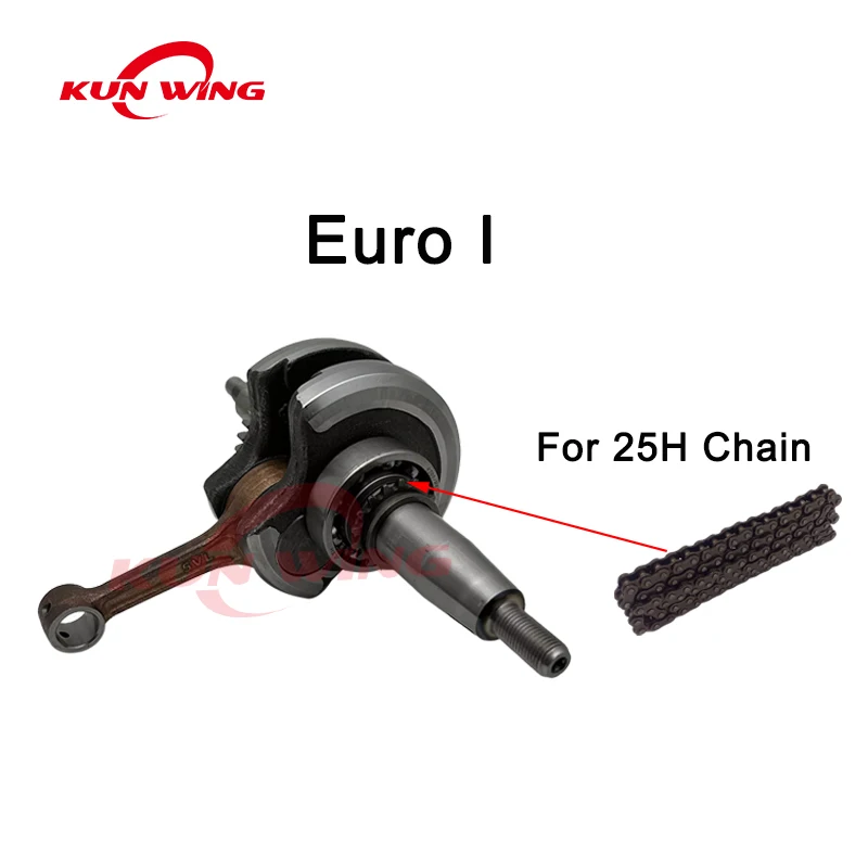 Motorcycle Crankshaft Crank Shaft for Yamaha YBR125 XT125 TTR125 TTR JYM YBR 125 125cc Euro I II 3D9-W1140-00 4 Stroke - Image 2