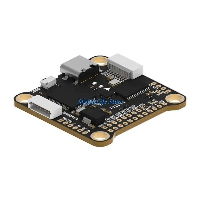 E65E STM32F722 Flight Controller For FPV With 6S Input Voltages And 2812 RGBs LED Support