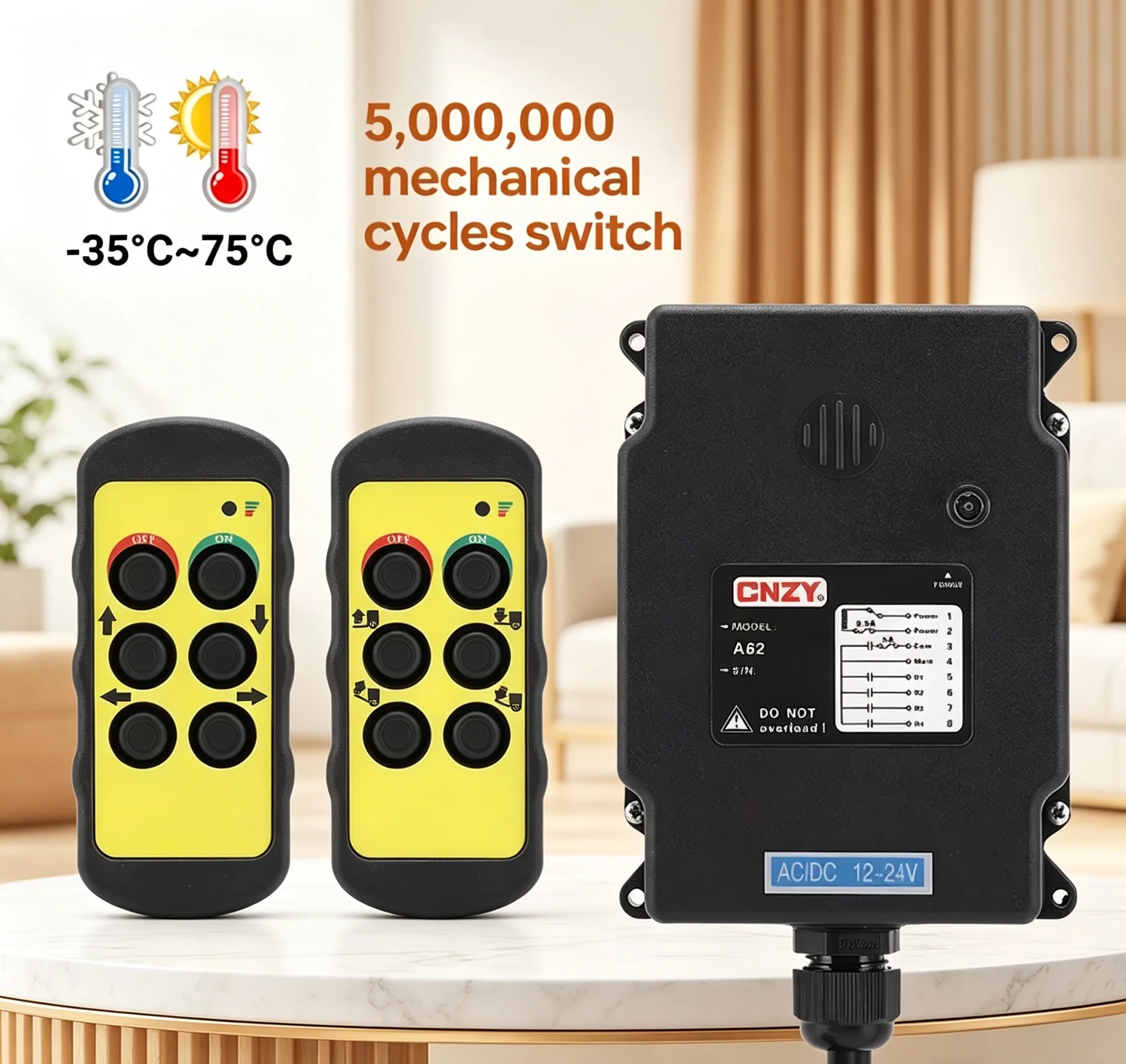 A400  MINI 4 buttons Wireless Industrial Remote Control Portable and Compact for Radio Automobile Tail Plate Construction Machin