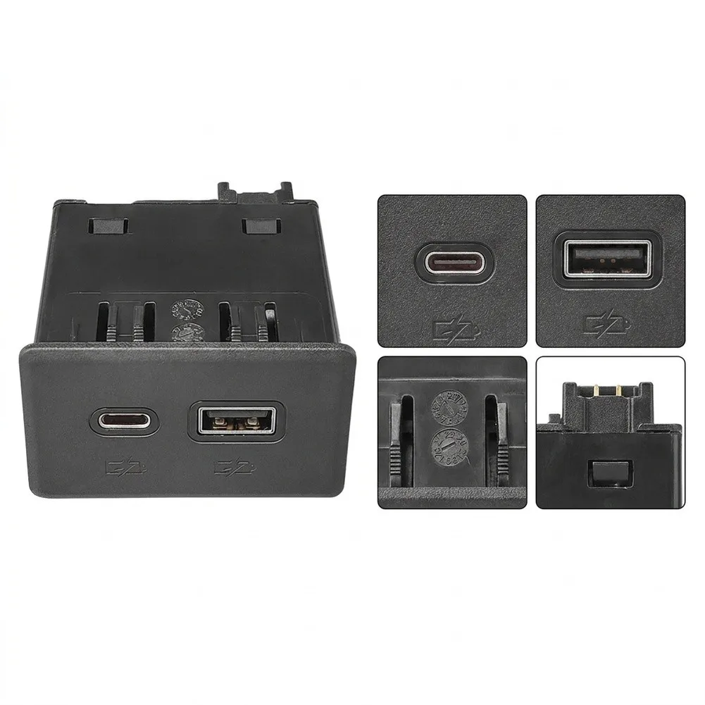 For Multiple Device Charging 13525889 Receptacle Car Charging Port As Shown In The Picture Wear-resistant Plastic