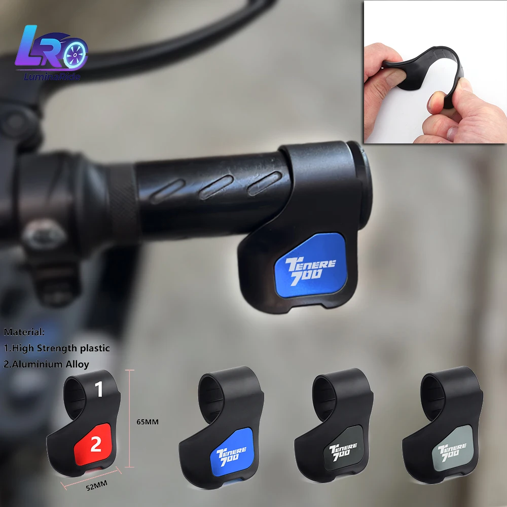 

For Yamaha Tenere700 1200 TENERE 700 1200 Accessories Booster Assist Handlebar Grip Clip Throttle Assistant Clip Labor Saver