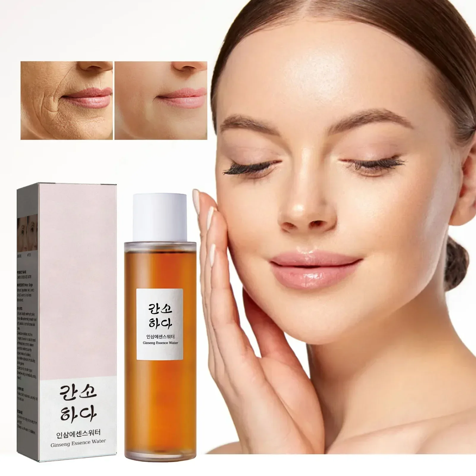 

Ginseng Anti-Ageing Essence Firming Improving Loose Skin Facial Reduce Fine Lines Lighten Skin Anti Aging