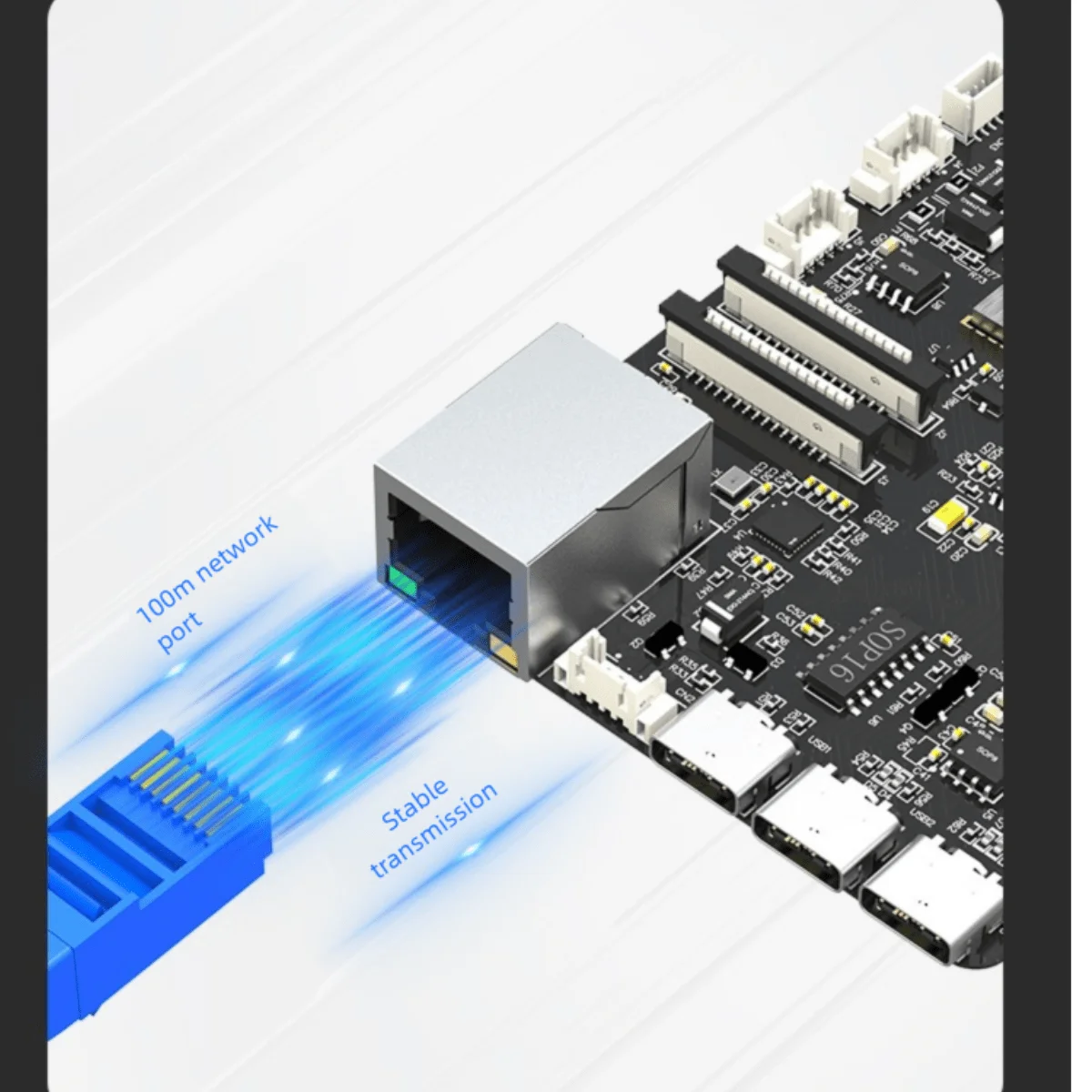 ESP32P4+ESP32-C6 開発ボード ESP32P4 開発ボード ESP32P4 スマートボード
