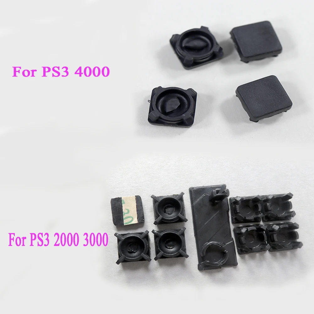 1 zestaw pełny zestaw pokrywa wtyczki ochrona od pyłu dla PS3 4000 śruba gumowa zatyczka Boot Fat Model dla 2000 konsoli 3000 PS3