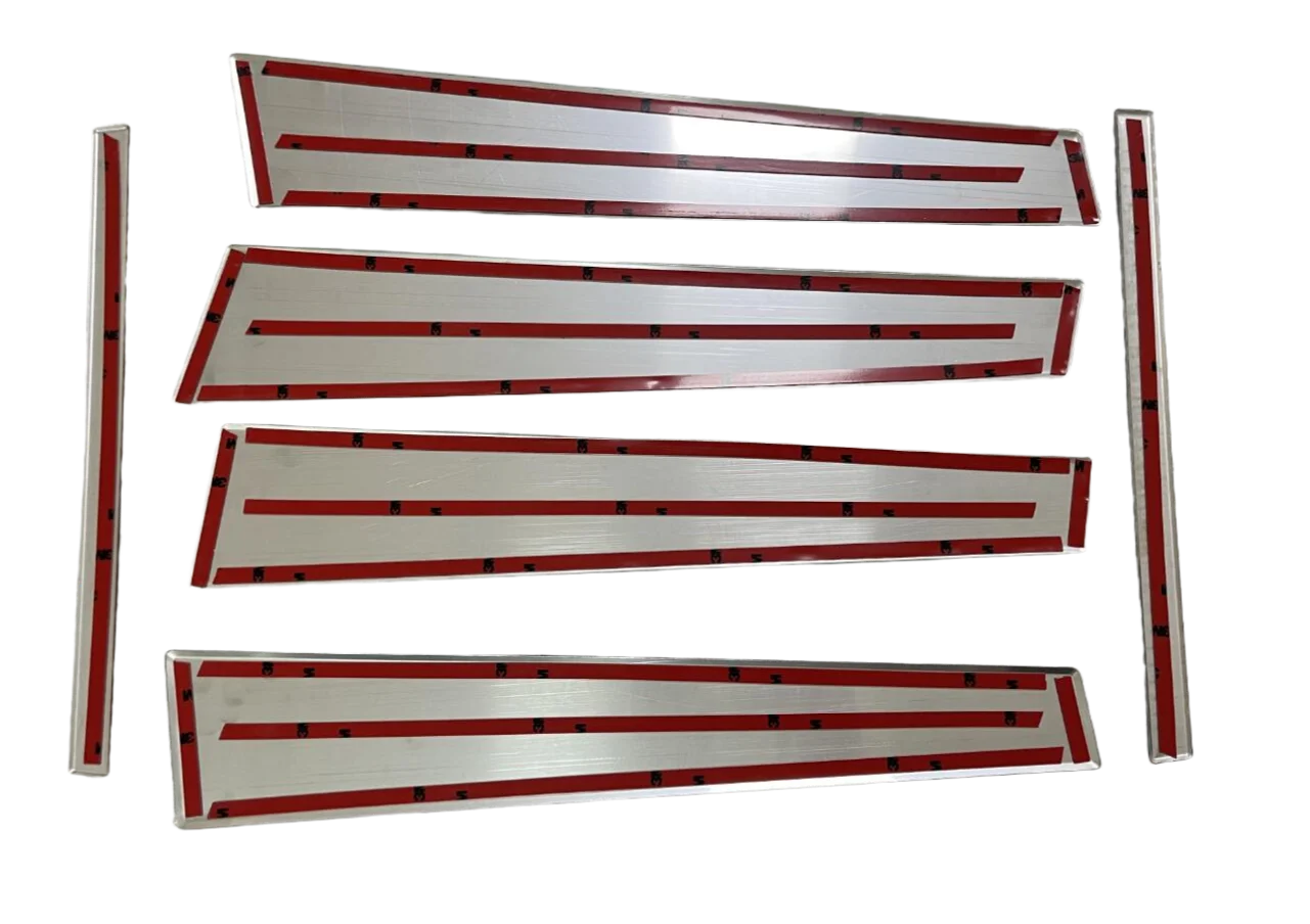 Car Window Door Pillar Posts Trim Sticker For Honda Accord Sedan 304 Stainless Steel 2008-2012 Auto Parts Exterior Decor Covers